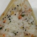 あゆたっくん's cooksnap of when they made ♪梅＊大葉＊生姜のさっぱりおにぎり♪.