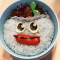 k-e-i's cooksnap of when they made ハギーワギー♡ キャラ弁♡.