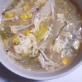 か～ぽ☆'s cooksnap of when they made コーンのふわとろかき玉コンソメ中華スープ.
