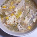 か～ぽ☆'s cooksnap of when they made コーンのふわとろかき玉コンソメ中華スープ.