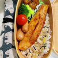 mtatsue's cooksnap of when they made 秋鮭のみりん照り焼き✳︎お弁当に.