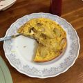 キツネを被ったタヌキ's cooksnap of when they made 卵嫌いな子も食べれるスパニッシュオムレツ.
