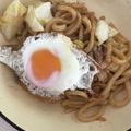 花花里's cooksnap of when they made 簡単！減塩！野菜たっぷり焼うどん！.
