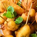 ♡マッキークッキング's cooksnap of when they made 余った煮物の・絶品アメリカンドッグ.