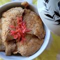花時計咲いた's cooksnap of when they made 簡単！男子にお勧め☆豚ロース丼ぶり.