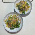 クックchitann's cooksnap of when they made 菜の花とコーンのバター醤油炒め.