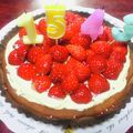 くぅmama's cooksnap of when they made とってもおいしい☆いちごのタルト.