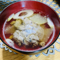 ボブナナ's cooksnap of when they made 基本の和食59　鰯のつみれ汁.