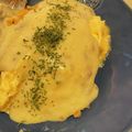 ピーナッツ子♪'s cooksnap of when they made チーズソースオムライス.