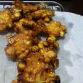 あまたみ's cooksnap of when they made シンプル　とうもろこしの天ぷら.