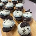 yunkoro53's cooksnap of when they made バレンタインに♪かわいいオレオマカロン.