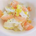 いたちゃん55's cooksnap of when they made 白菜とコーンのサラダ.