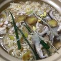 kiwinz's cooksnap of when they made サッポロ一番 鶏もやしみそ生姜なべ.
