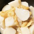 のんのんSTELLA's cooksnap of when they made 里芋と油揚げの白みそ煮.