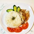 スーパーリンクス's cooksnap of when they made 炊飯器deカオマンガイ（タイ風蒸し鶏飯）.