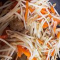 まこパパ's cooksnap of when they made 本格！豚肉&にら&もやし【野菜炒め.