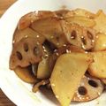 yoyu☆'s cooksnap of when they made れんこんとじゃがいものきんぴら.