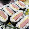 在宅勤務のおじさん's cooksnap of when they made おにぎらず♪feat スパム 卵焼き♡.