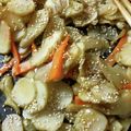 うさぽんぽん♪'s cooksnap of when they made 菊芋のきんぴら！.