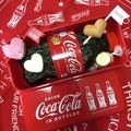 ニノに恋するすみれ草's cooksnap of when they made 手抜きキャラ弁☆コーラ☆簡単！！.