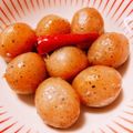 GROOLJAM's cooksnap of when they made 玉こんにゃくの煮っころがし.