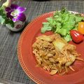 Laufen's cooksnap of when they made 簡単♪ピリ辛まろやか☆豚キムチ☆.