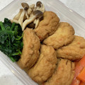 ♡me_mama♡'s cooksnap of when they made がんもどきとほうれん草、にんじんの煮物.