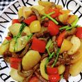 みっちゃん❇️68's cooksnap of when they made かぶと牛肉のカレー粉炒め.