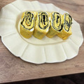 紅茶味's cooksnap of when they made お弁当に、のり入りぐるぐる模様の卵焼き.