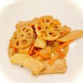 悠LOVE航's cooksnap of when they made オリーブオイル＆黒胡椒できんぴら.