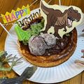 ともこ丼's cooksnap of when they made 恐竜ケーキ.
