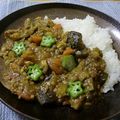 sky106's cooksnap of when they made 野菜の旨味たっぷり♪トマトとナスのカレー.