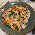 なーみなみ's cooksnap of when they made 豚肉とピーマンと卵のオイスターソース炒め.