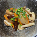 クック0THS6P☆'s cooksnap of when they made 【めんつゆで♪】揚げ大根のキノコ餡かけ.