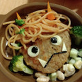 カゼノウタ's cooksnap of when they made 節分に鬼バーグ.