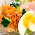 ＊sunlight＊'s cooksnap of when they made ツナときゅうりと人参さっぱりサラダ.