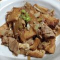 ヒロちゃん♪'s cooksnap of when they made ボリューム満点♡厚揚げと豚肉の生姜焼き.