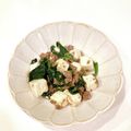 クックEBXFTK☆'s cooksnap of when they made ひき肉とほうれん草のくつくつ豆腐.