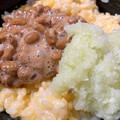 neeboo♬♪'s cooksnap of when they made 簡単朝ごはん☆納豆おろしたまごかけごはん.