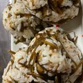Tuyu☆'s cooksnap of when they made 昆布の佃煮と梅マヨおにぎり.