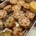 MaddyLilly's cooksnap of when they made 神楽坂の味♪レンコンの海老はさみ揚げ.
