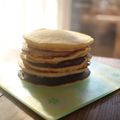 みるく茶's cooksnap of when they made スーパーもちもち♡おからパンケーキ.