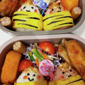 ＊まさおちゃん＊'s cooksnap of when they made 節分おにぎり♪♪鬼とおかめさん♪♪.