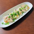 mayurich's cooksnap of when they made 米粉活用、もやしと、とろ〜りチーズチヂミ.