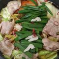 たかたかきよきよ(たかきよ)'s cooksnap of when they made サッポロ一番 もつ鍋風豚バラなべ.