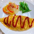 オウジリリノエ's cooksnap of when they made 我が家の定番♪ひき肉のオムレツ.