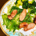 バウチャン's cooksnap of when they made レタス救済＊ウインナーと炒めて塩コショウ.