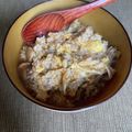 ガチャピン似's cooksnap of when they made コチュジャンで☆辛うま雑炊.