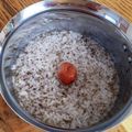 ポニーリボン's cooksnap of when they made 食欲ない時に…ゆかり梅がゆ.