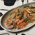 おはなすき's cooksnap of when they made レンジで作る♬しらたきでチャプチェ風♪.